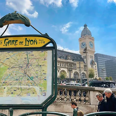 Cozy & Spacious - 1bdr-4p - Gare De Lyon Paryż